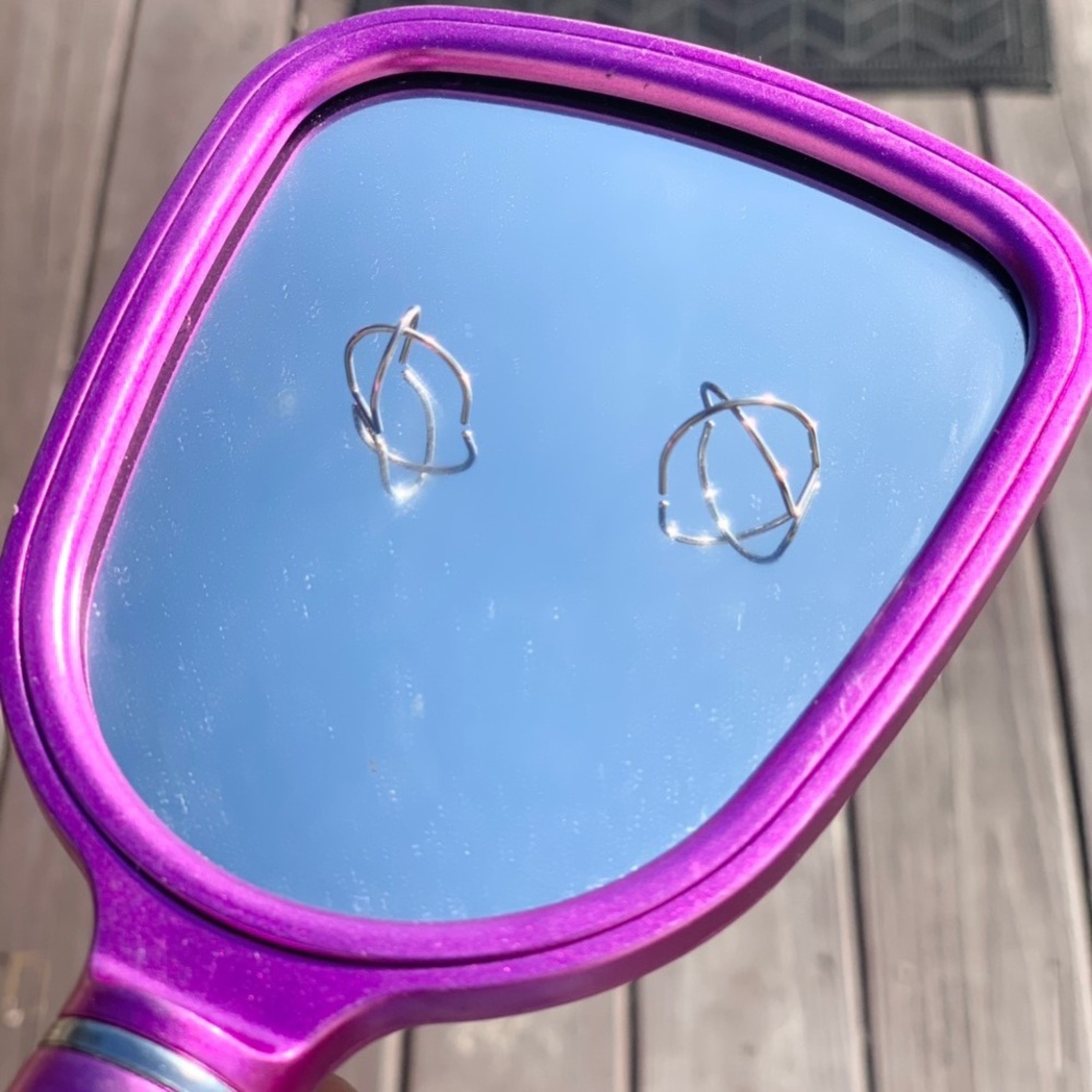 Silver Spider Criss Cross Earrings